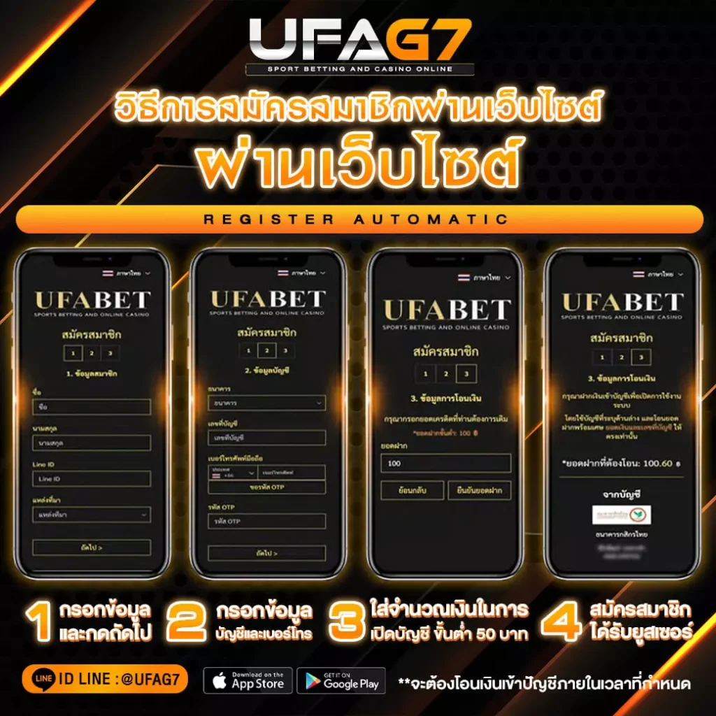 ขั้นตอนสมัคร